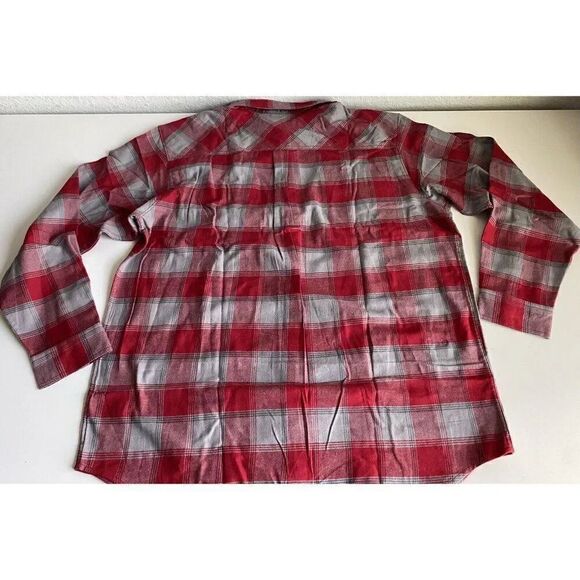 Columbia Washington State Cougars Flare Gun Red Flannel LS Shirt Men's Sz 2XL - Picture 9 of 10
